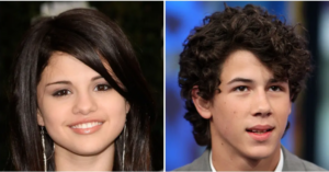 An image of Selena Gomez and Nick Jonas in 2008