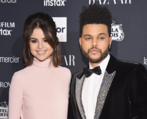 An image of Selena Gomez and The Weeknd